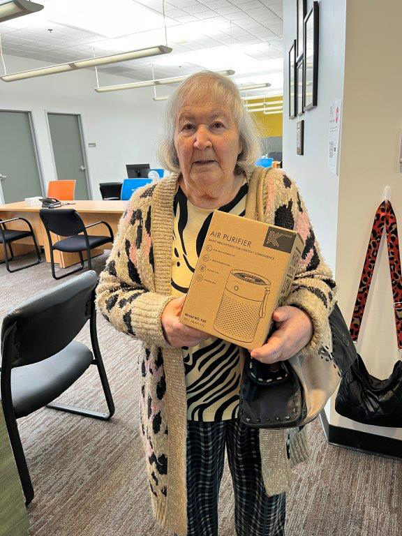 Blue Card survivor support image for natural disaster relief page